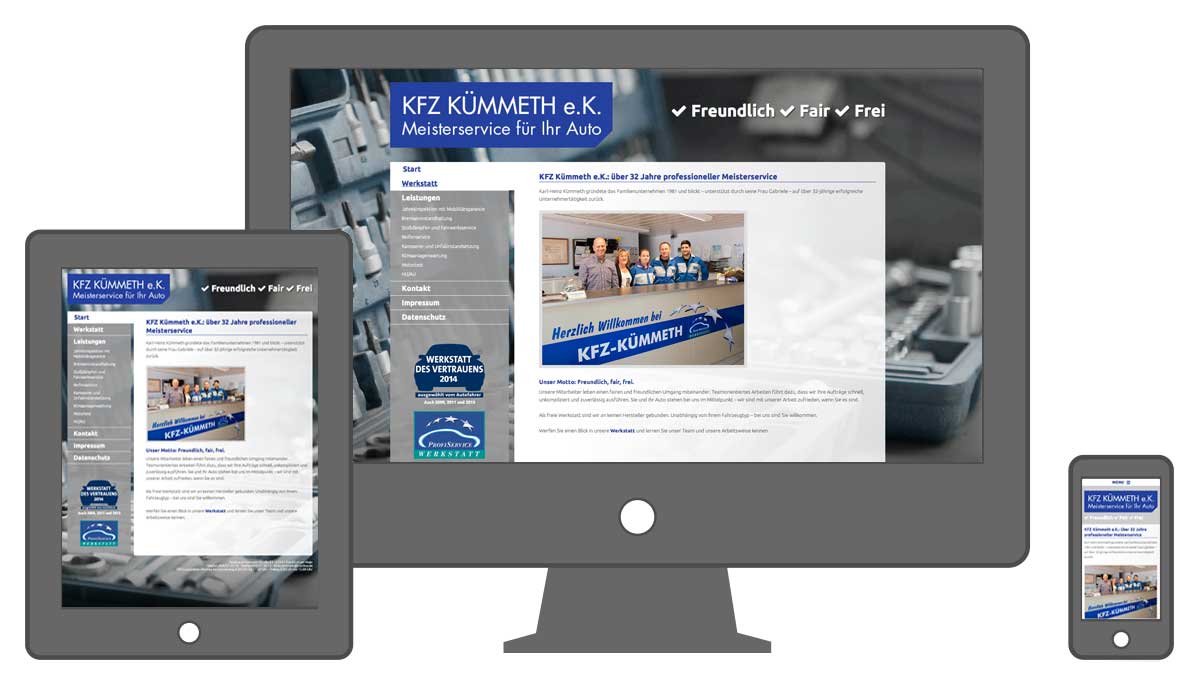 Satz & Bild Kubicek GmbH &ndash; Responsive Web-Design